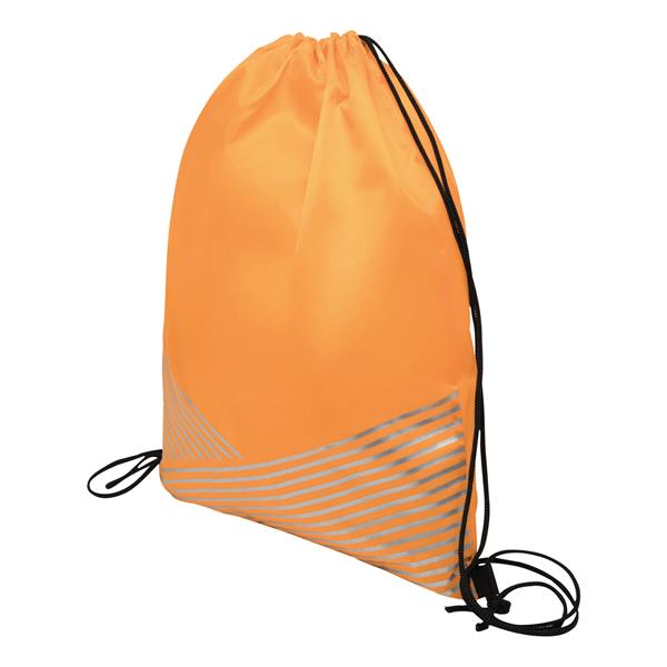 BRILLIANT - Worek sznurowany - pomarańczowy