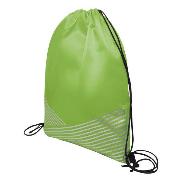 BRILLIANT - Worek sznurowany - zielone jabłko