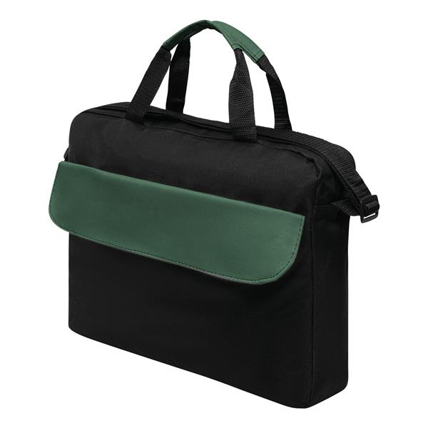 BRISTOL - Teczka na dokumenty - ciemnozielony, czarny