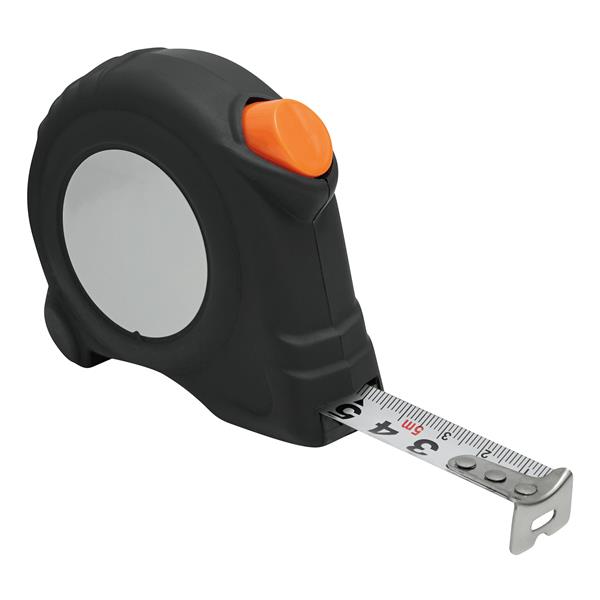 BUILDER II - Taśma pomiarowa 5 m - czarny