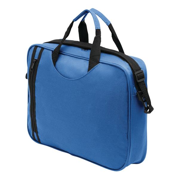 BUSY - Torba na dokumenty - niebieski