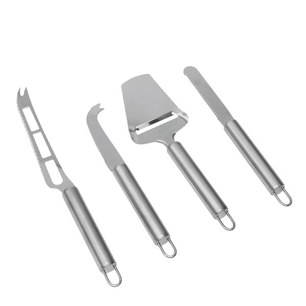 CHEESE - Sztućce do sera - srebrny