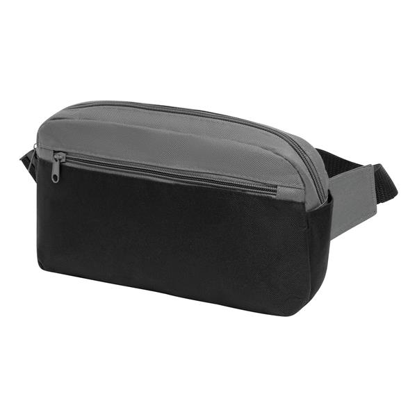 CLOSE-BY - Saszetka CLOSE BY - ciemnoszary, czarny