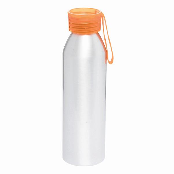 COLOURED - Aluminiowa butelka - pomarańczowy