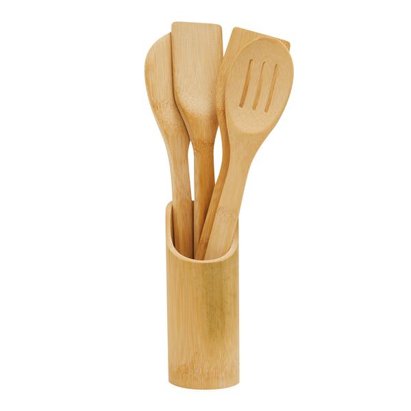 COOKING TIME - Zestaw przyborów kuchennych - brązowy