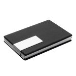 COOL CARDS - Etui na wizytówki - czarny, srebrny