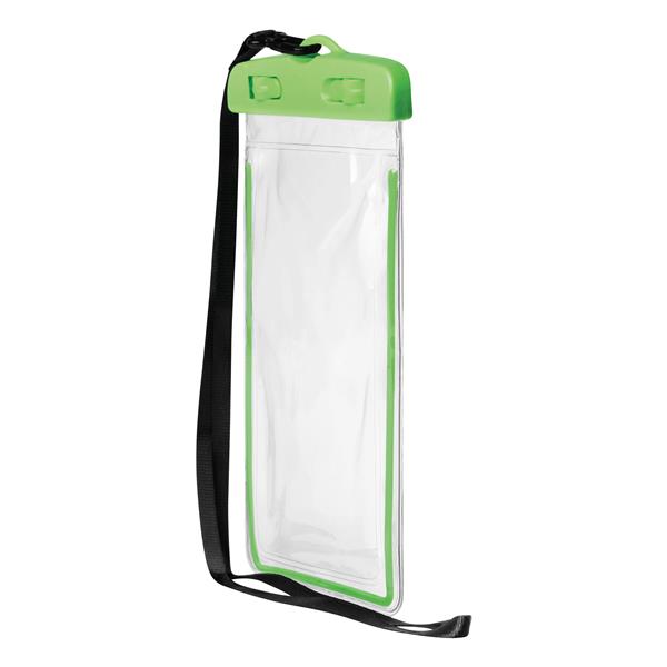 DIVER - Torebka na telefon - transparentny, zielone jabłko