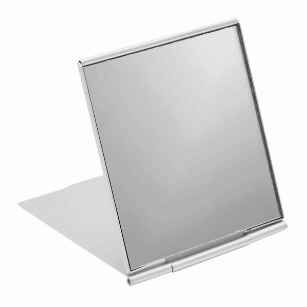 DONNA - Małe lusterko aluminiowe - srebrny