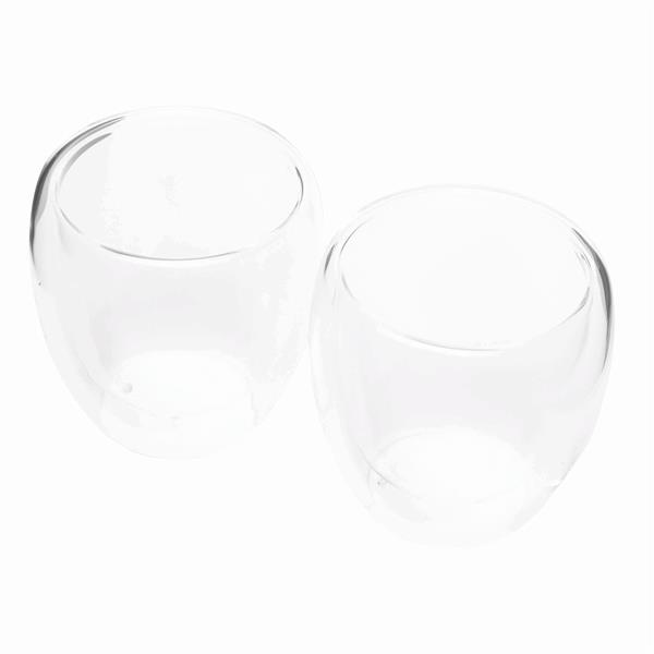 DRINK LINE M - Zestaw 2 szklanek - transparentny