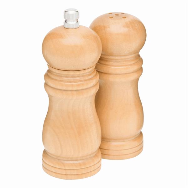 DUO SPICE - Zestaw solniczka i młynek do pieprzu - brązowy