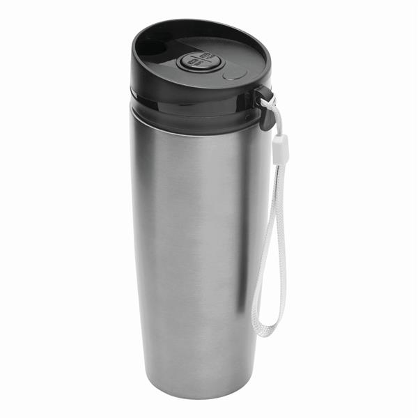 EARLY MORNING - Kubek termiczny o podwójnych ściankach - antracytowy