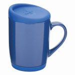 EASY DAY - Kubek ceramiczny - niebieski