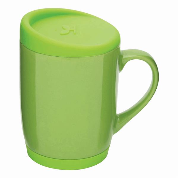 EASY DAY - Kubek ceramiczny - zielony