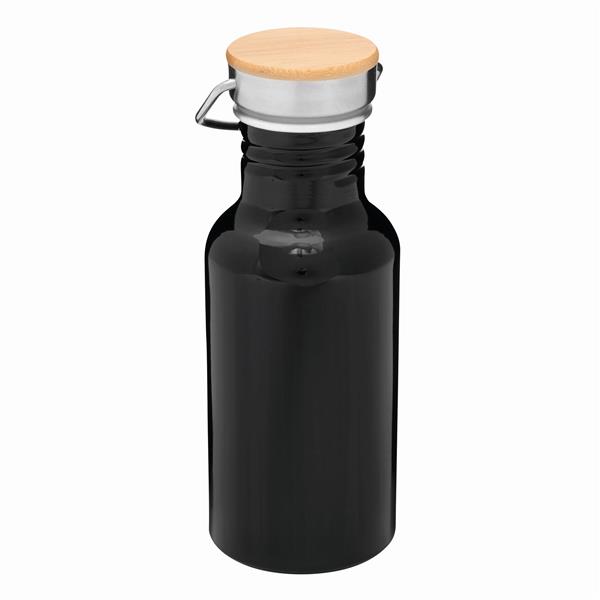 ECO TRANSIT - Aluminiowa butelka - czarny