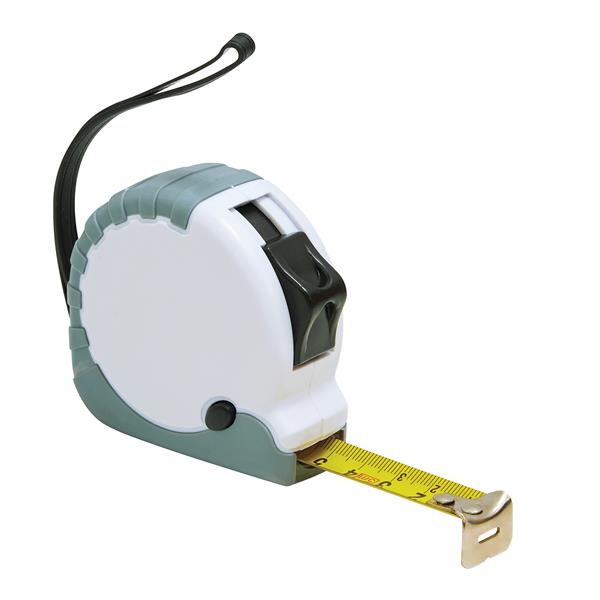 ELEMENTAL II - Taśma pomiarowa 5 m - biały, szary