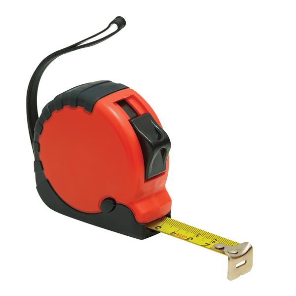 ELEMENTAL II - Taśma pomiarowa 5 m - czarny, czerwony