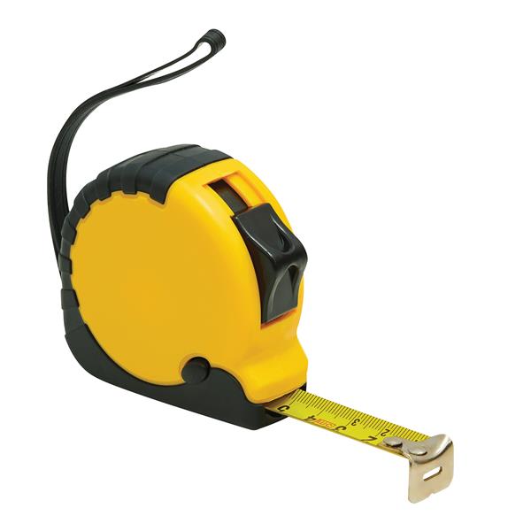 ELEMENTAL II - Taśma pomiarowa 5 m - czarny, żółty