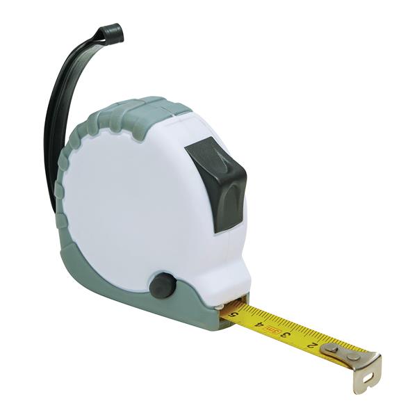 ELEMENTAL I - Taśma pomiarowa 3 m - biały, szary