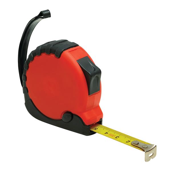 ELEMENTAL I - Taśma pomiarowa 3 m - czarny, czerwony