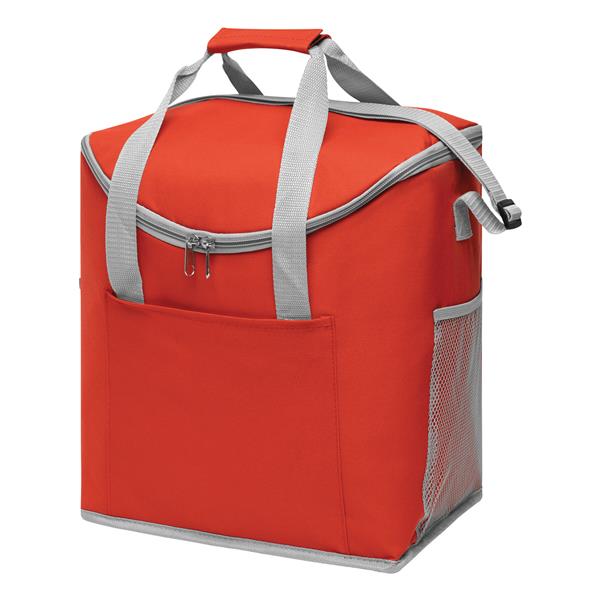 FROSTY - Torba izotermiczna - czerwony, szary