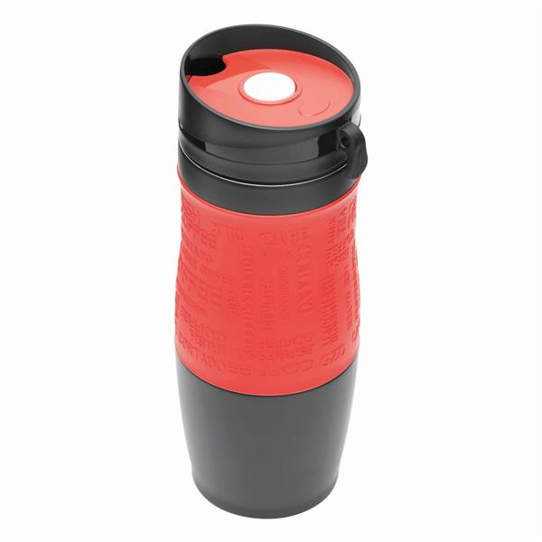 GOLDEN DREAM - Kubek termiczny - czarny, czerwony