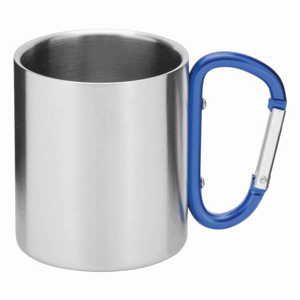 HIKING DAY - Kubek - niebieski, srebrny