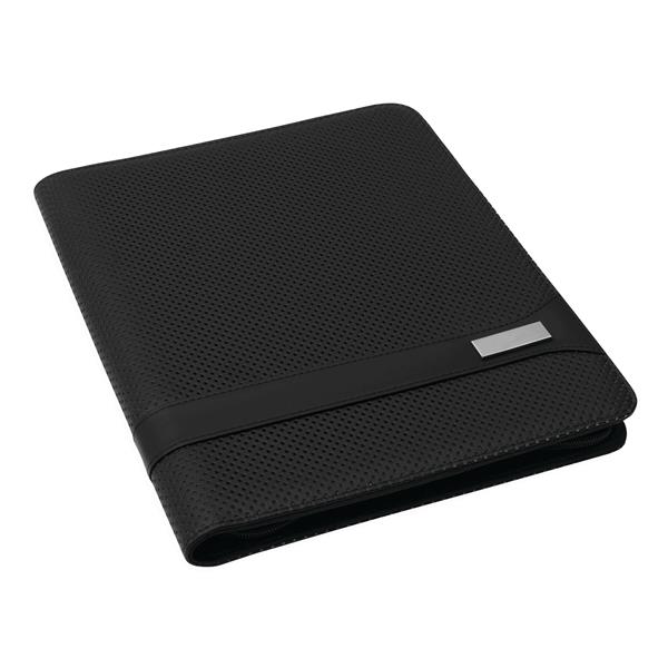 HILL DALE ZIP - Portfolio w formacie A4 - czarny