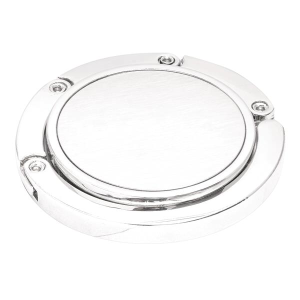 HOLD IT - Wieszak na torebkę - srebrny