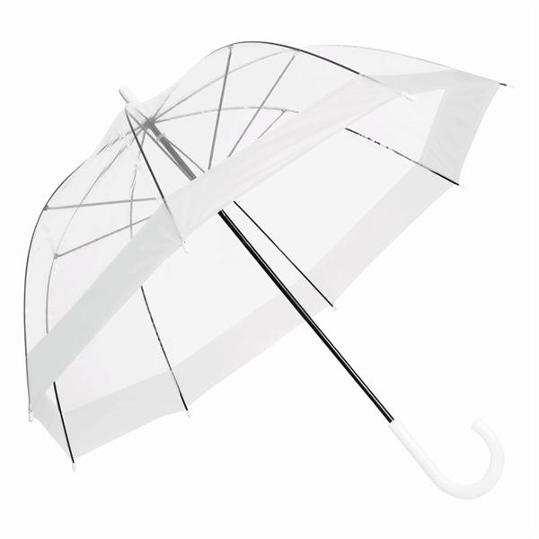 HONEYMOON - Parasol - biały, transparentny