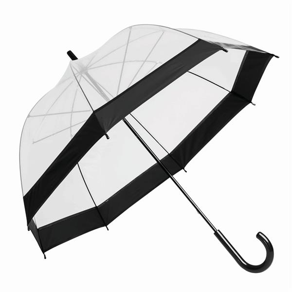 HONEYMOON - Parasol - czarny, transparentny