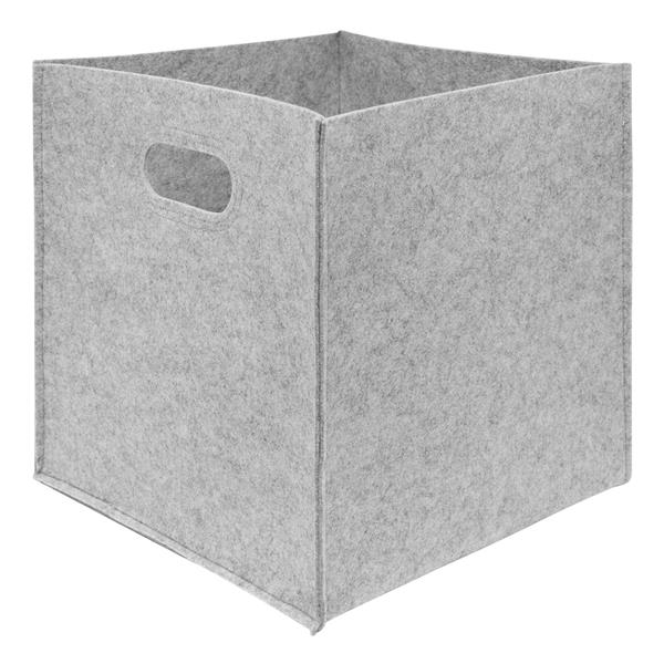 HYGGE - Pudełko filcowe do przechowywania - jasnoszary