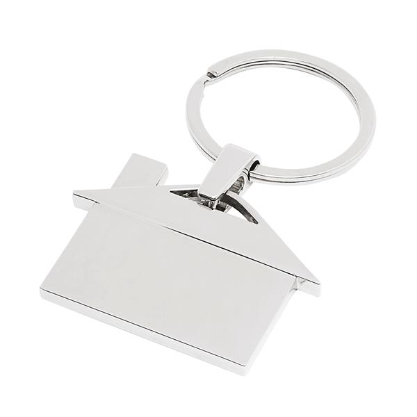 IN-HOUSE - Metalowy brelok - srebrny