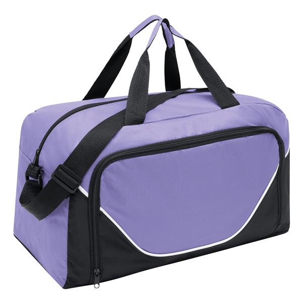 Jordan - Sportowa torba - czarny, fioletowy