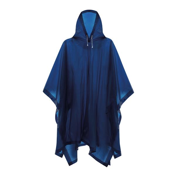 KEEP DRY - Rowerowe poncho - niebieski