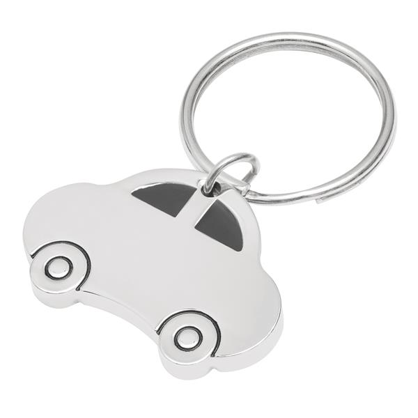 LIMOUSINE - Metalowy brelok - srebrny