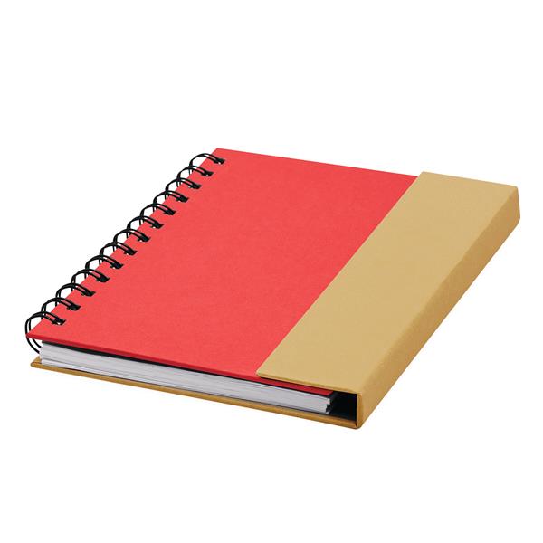 MAGNY - Notes - czerwony, naturalny