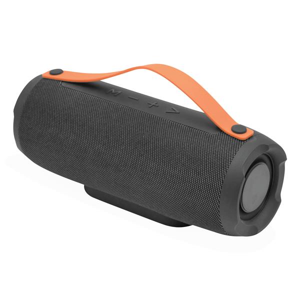 MEGA BOOM - Głośnik bezprzewodowy - czarny, pomarańczowy