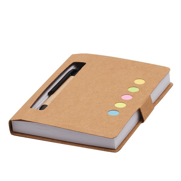 MEMO - Mini notes - brązowy