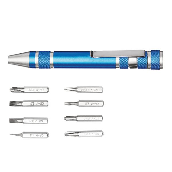 MICRO - Uchwyt na bity - niebieski