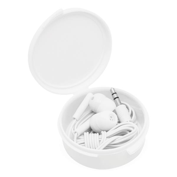 MUSIC - Słuchawki douszne - biały