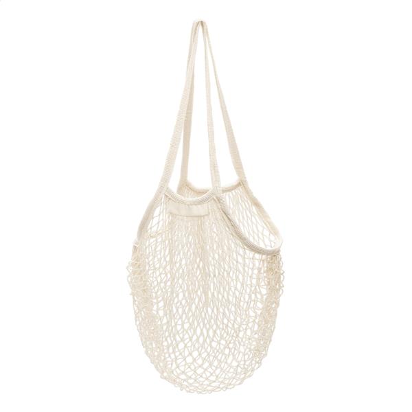 NET L - Siatka na zakupy duża - beżowy