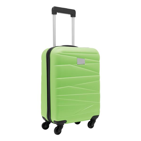 PADUA - Walizka podróżna na kółkach - jasnozielony