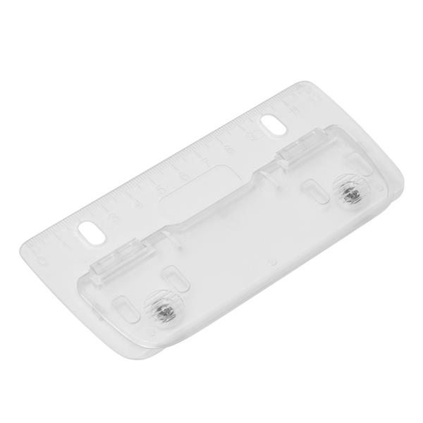 PAGE - Mini dziurkacz - transparentny