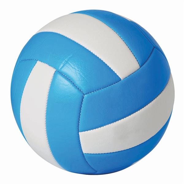 PLAY TIME - Piłka do siatkówki plażowej - biały, jasnoniebieski