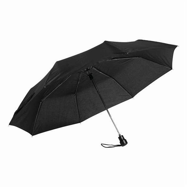 PRIMA - Automatyczny parasol kieszonkowy - czarny