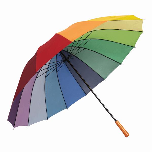 RAINBOW SKY - Parasol typu golf - wielokolorowy