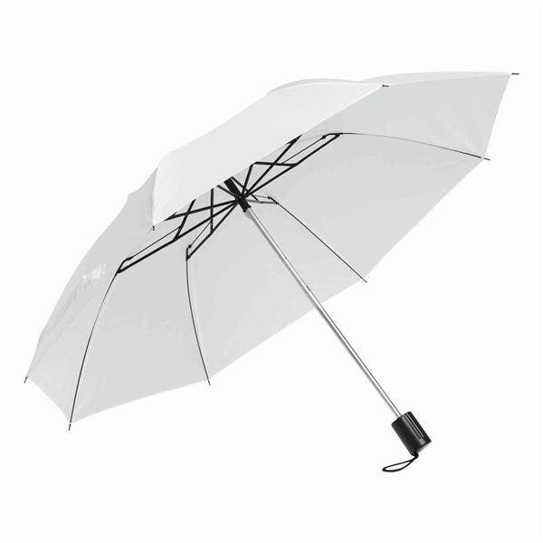 REGULAR - Parasol składany bez automatu - biały
