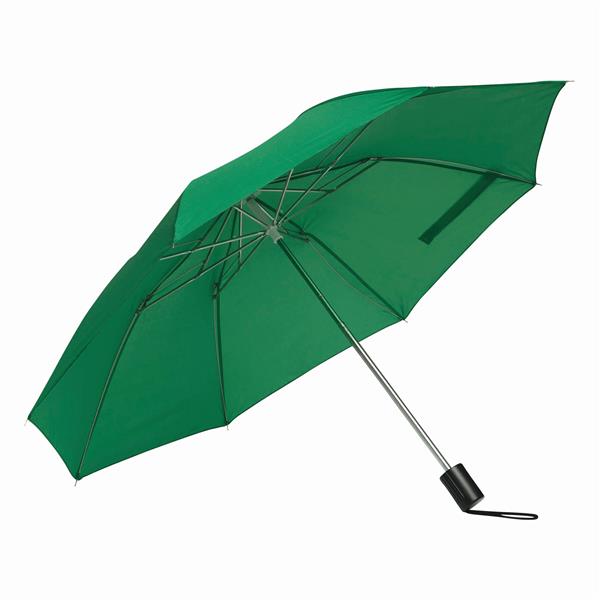REGULAR - Parasol składany bez automatu - zielony