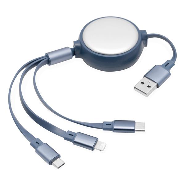 RETRACT - Kabel ładujący - niebieski