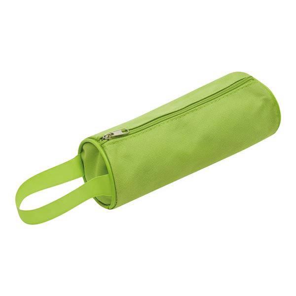 SCHOOL - Piórnik okrągły - zielone jabłko